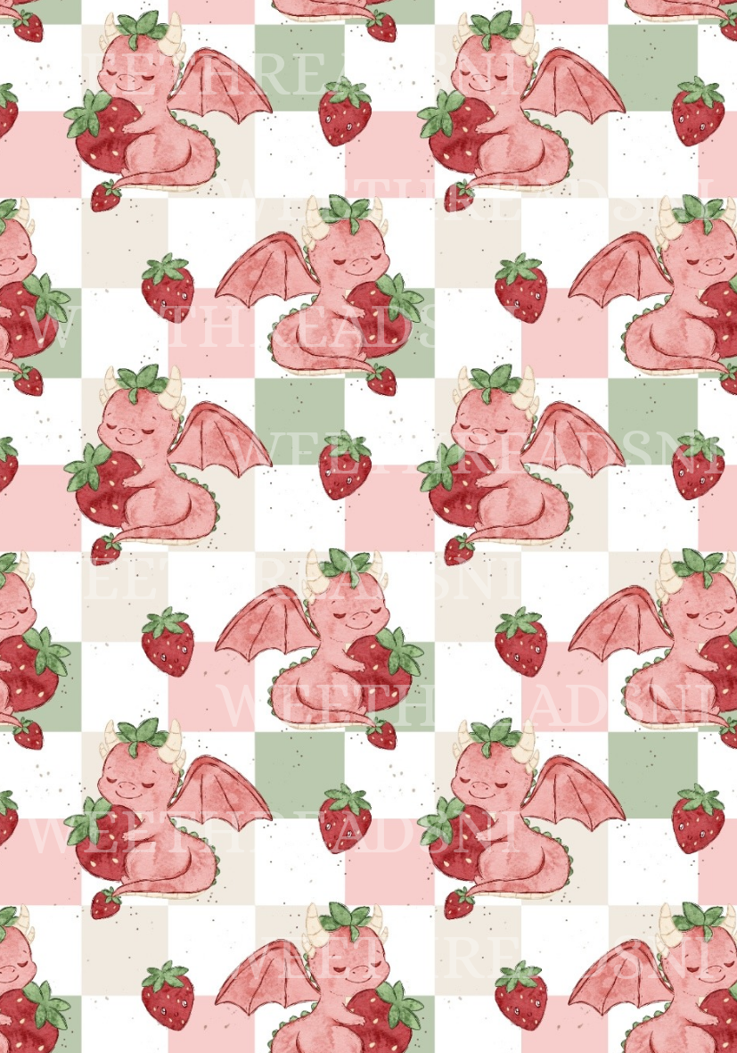 Dragon Strawbs - PRINT