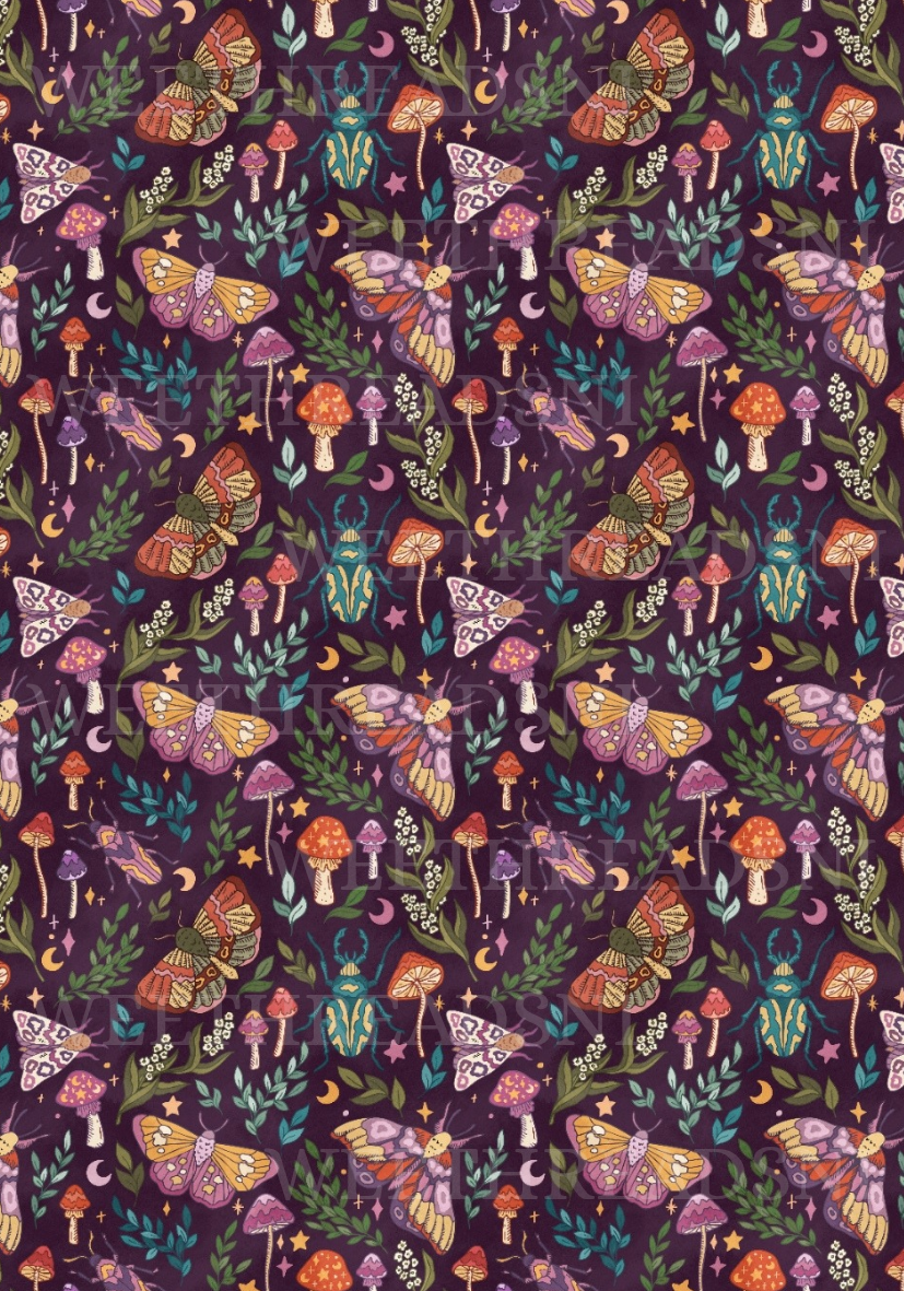 Nocturne Plum - PRINT