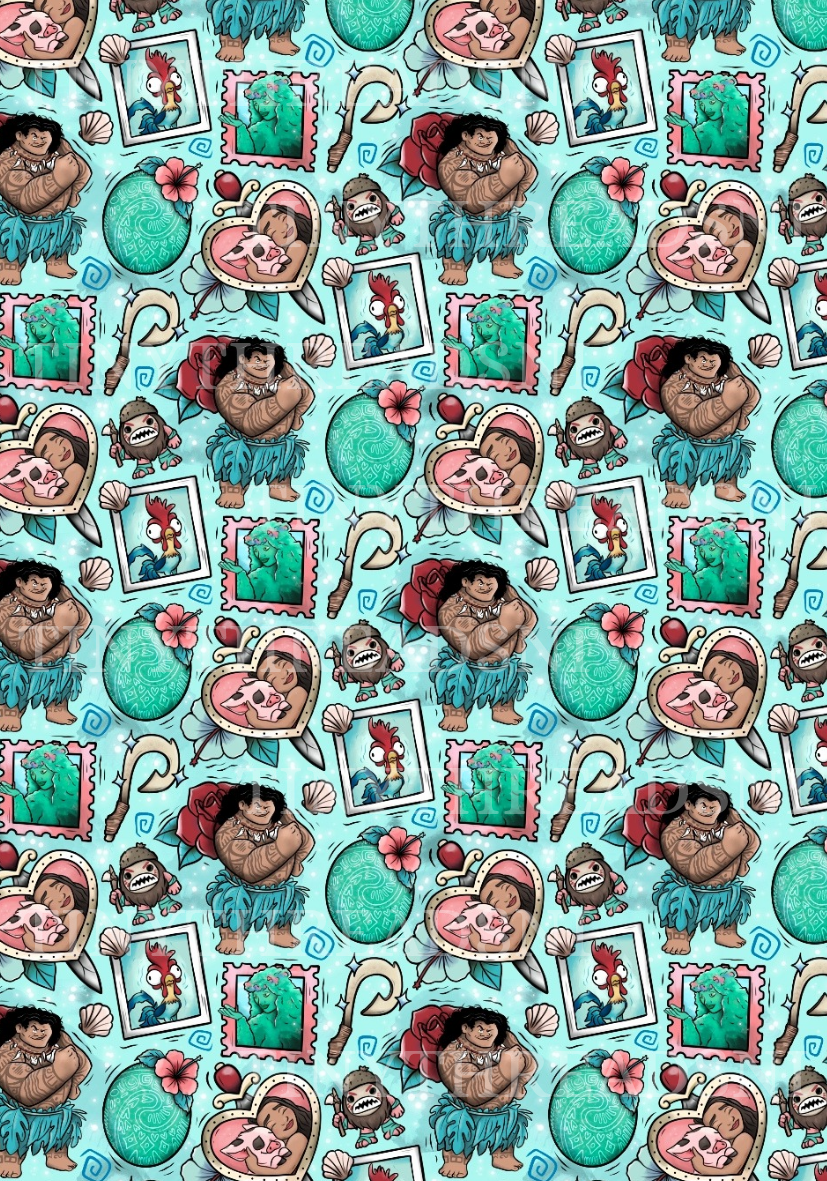 Moana Tats - PRINT
