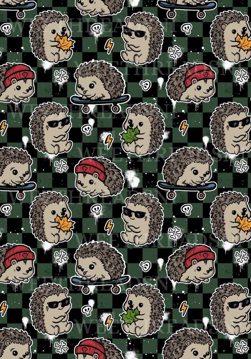 Fall Hedgehog - PRINT