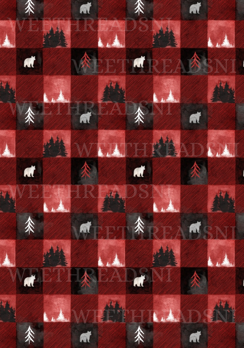 Gingham Camp - PRINT