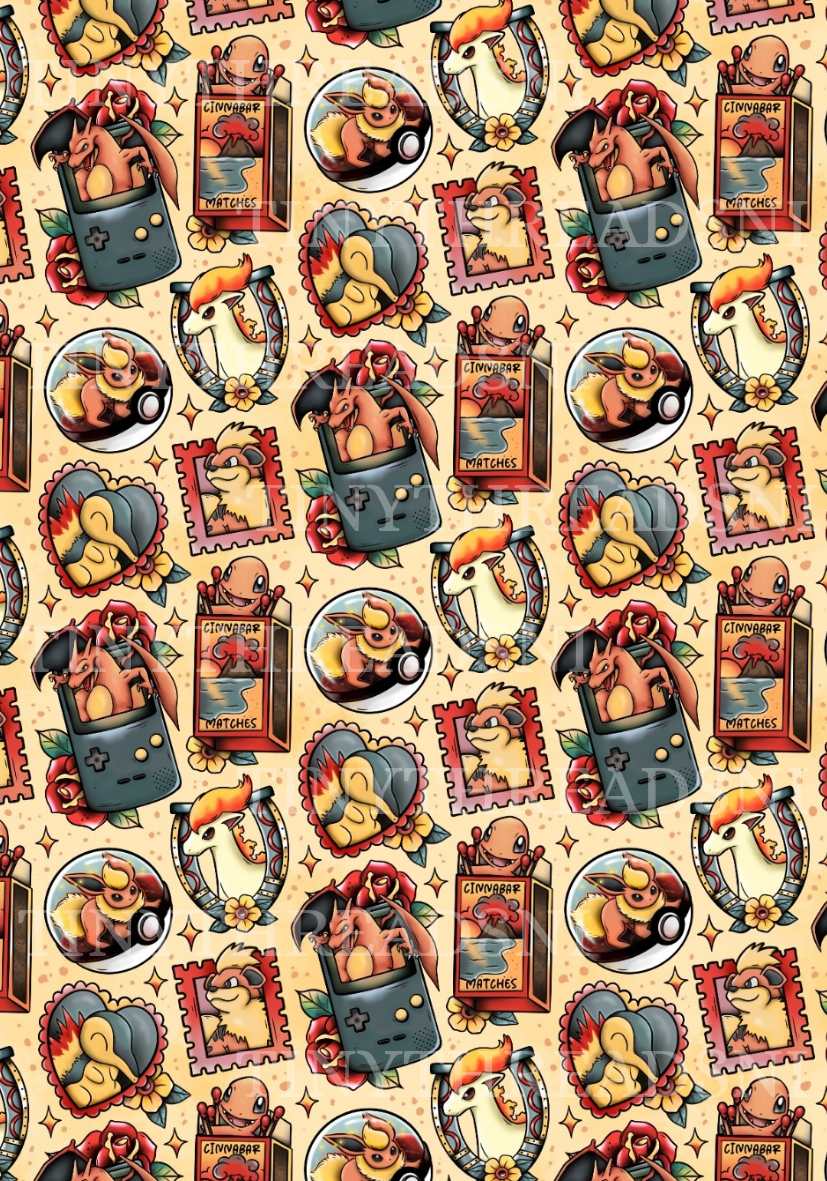 Fire Evo Tats - PRINT