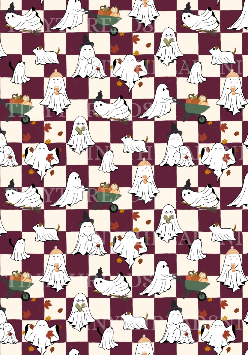 Autumnal Ghosties - PRINT