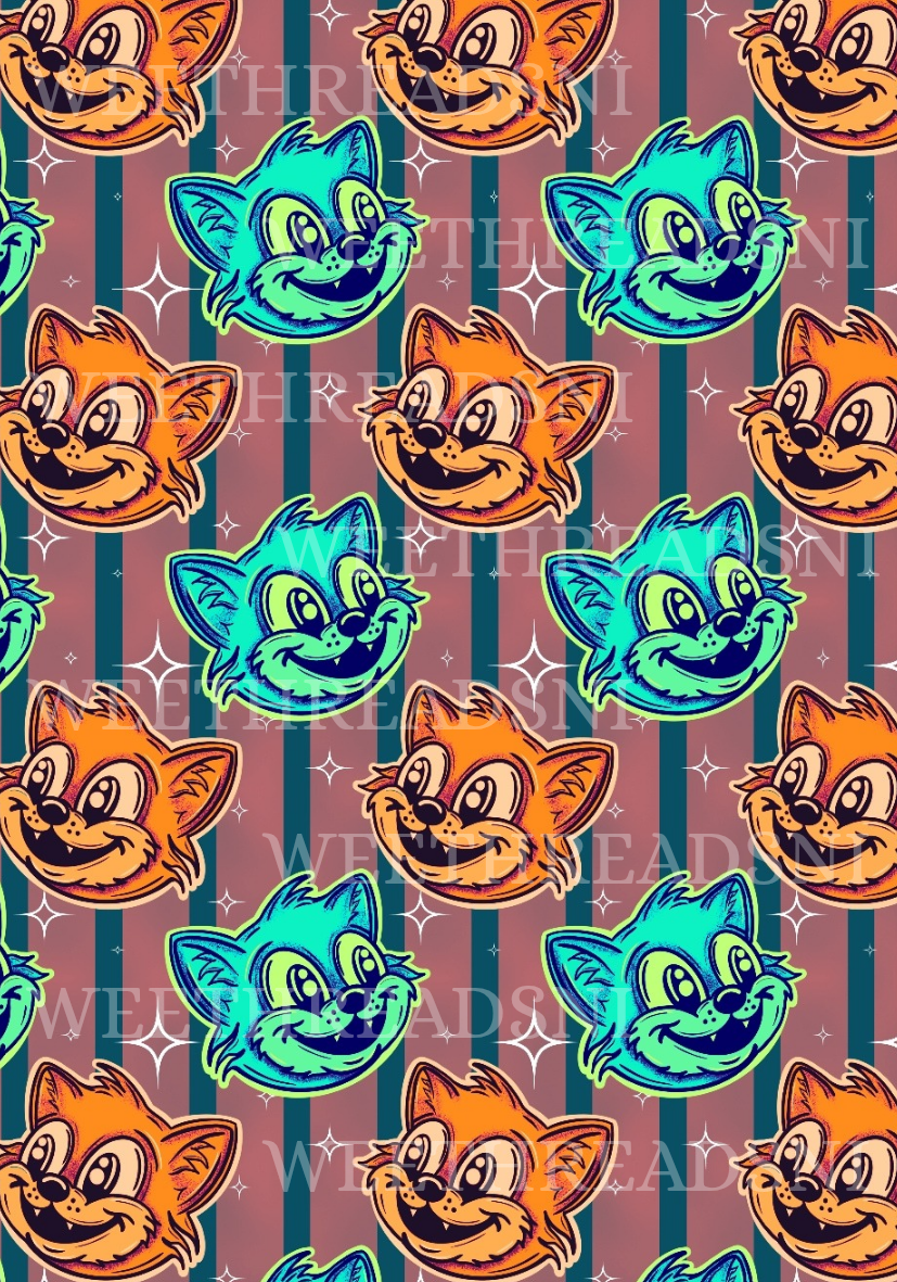 Retro Cat - PRINT