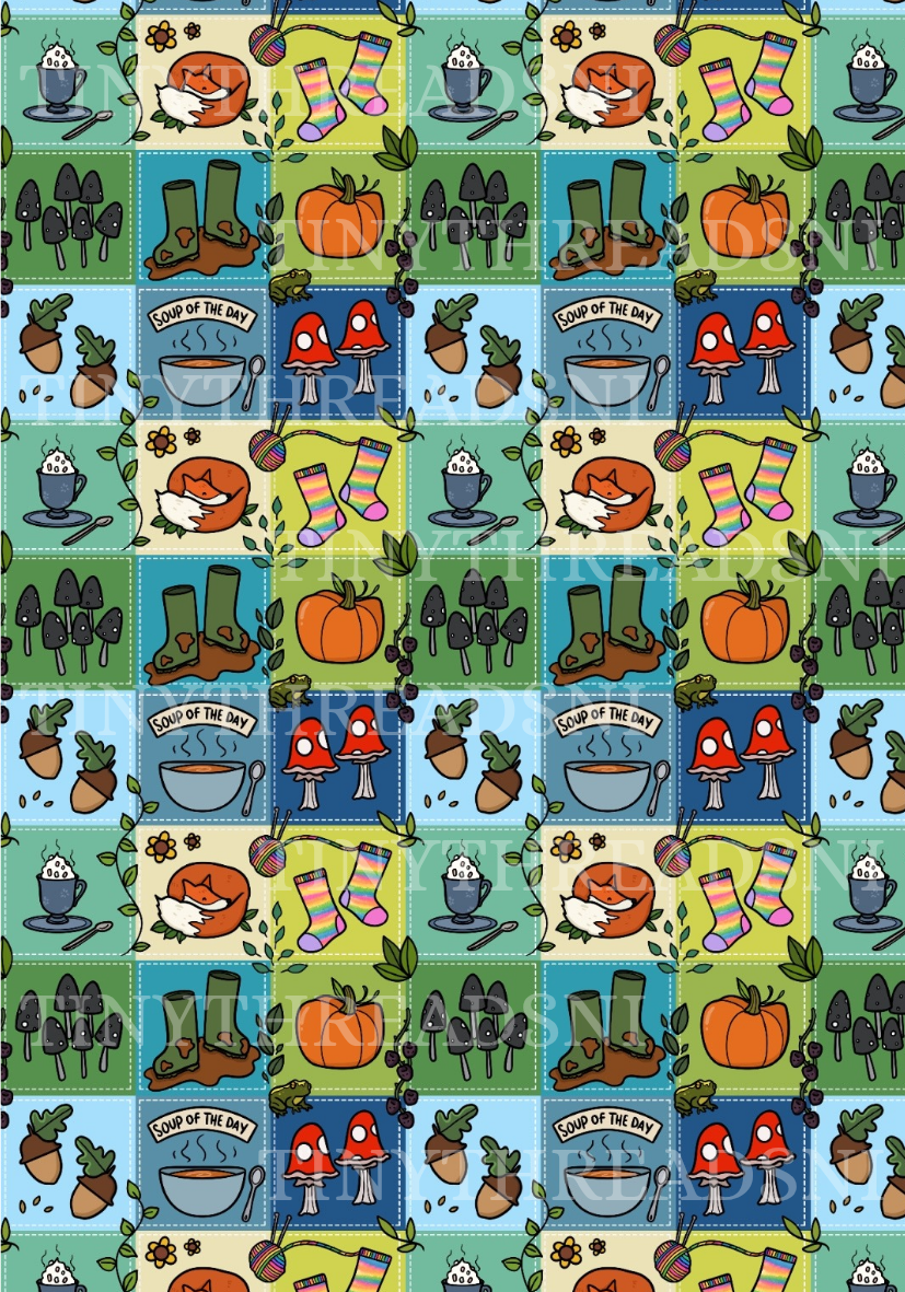 Soup of the Day Greens - PRINT
