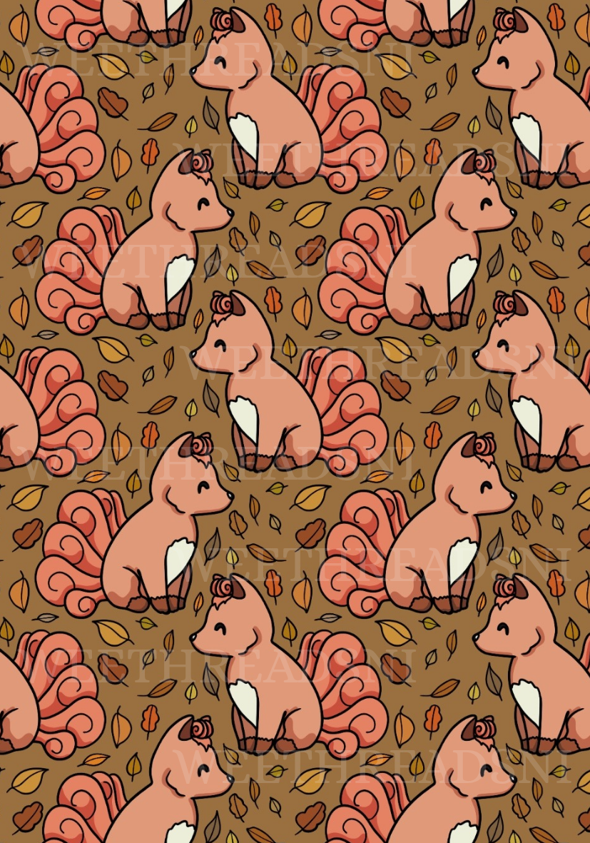 Autumnal Fox - PRINT