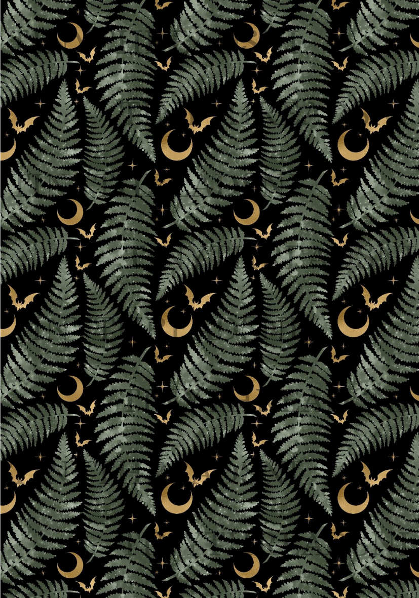 Batty Ferns - PRINT