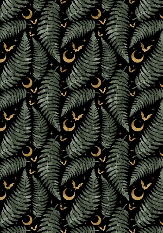 Batty Ferns - PRINT