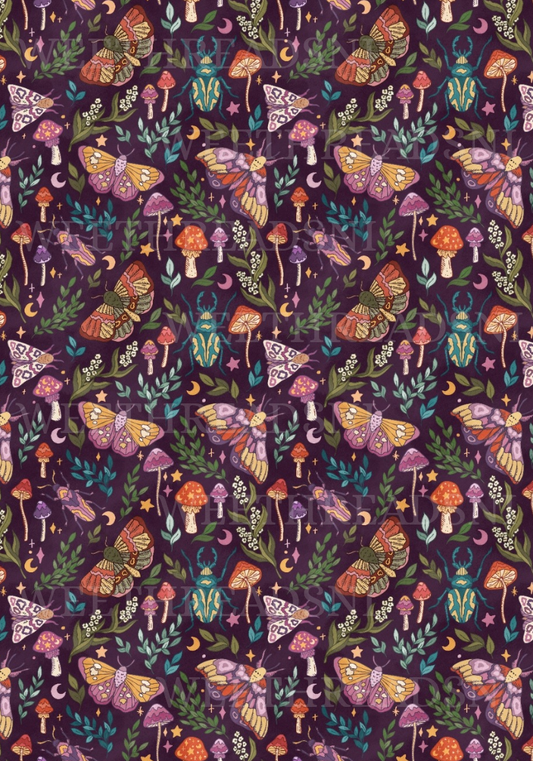 Nocturne Plum - PRINT
