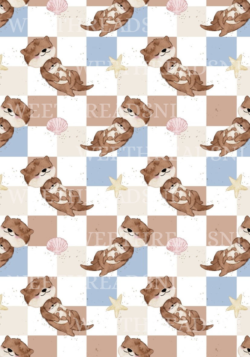 Otter Checks - PRINT