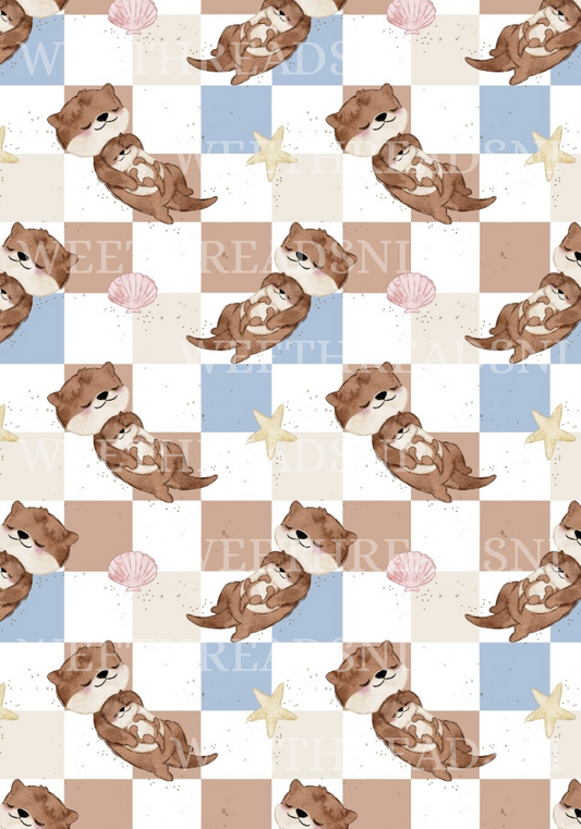 Otter Checks - PRINT