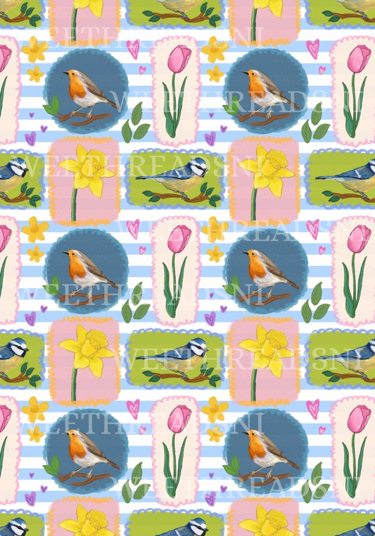 Sketchy Birds - PRINT