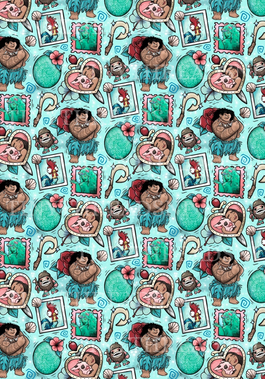 Moana Tats - PRINT