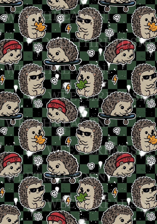 Fall Hedgehog - PRINT