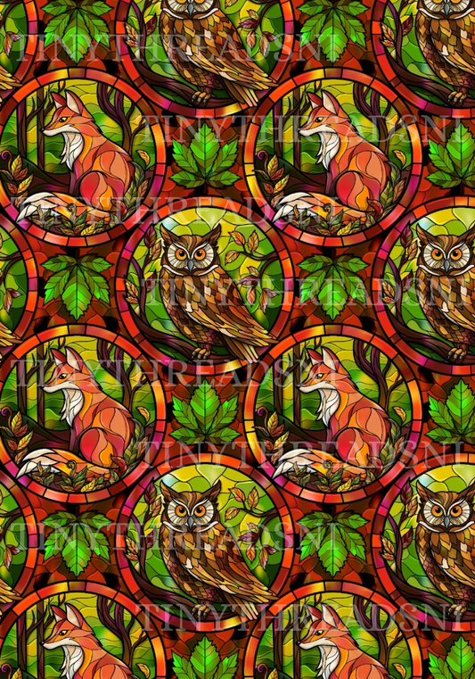 Woodland Glass - PRINT