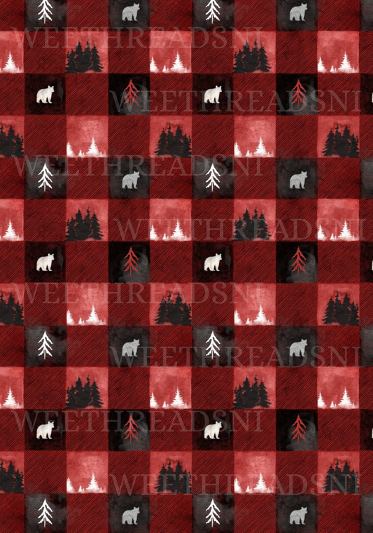 Gingham Camp - PRINT