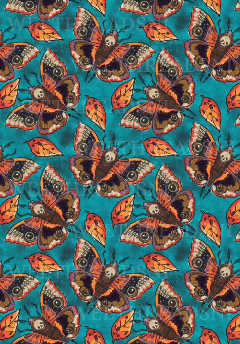 Autumnal Moths - PRINT