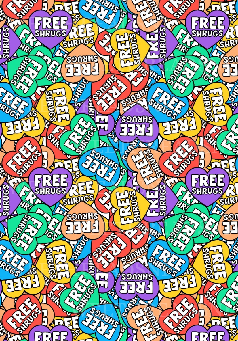 Free Shrugs - PRINT