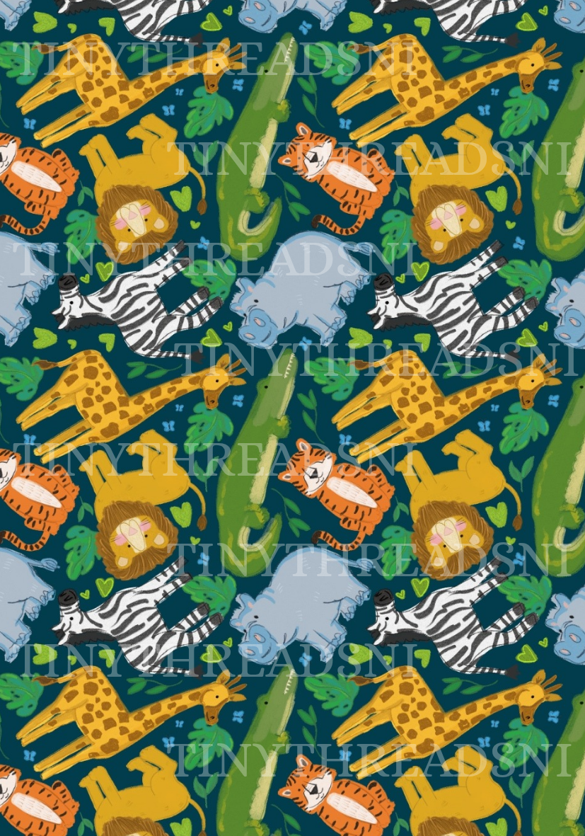 Sketchy Jungle - PRINT