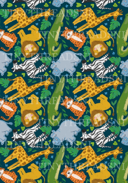 Sketchy Jungle - PRINT