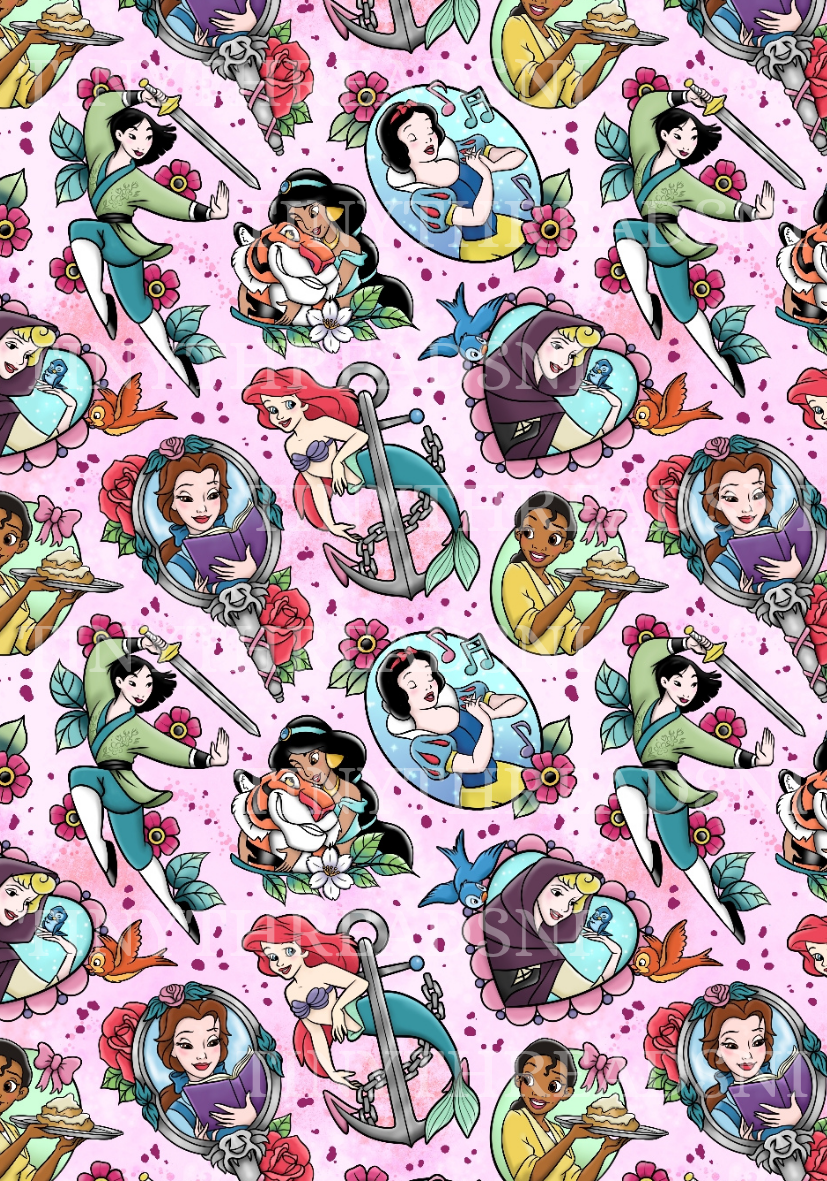 Princess Tats - PRINT