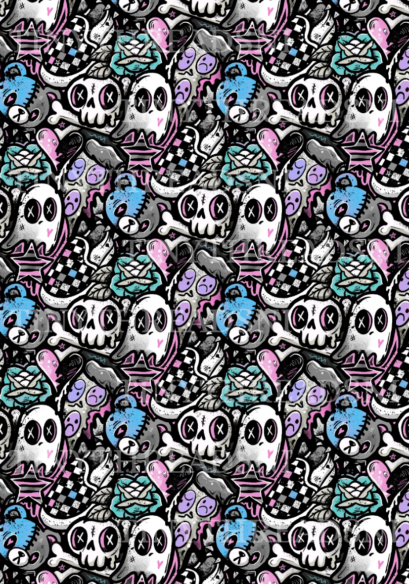 Emo Graffiti Pastel - PRINT