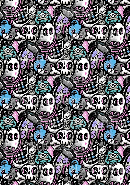 Emo Graffiti Pastel - PRINT