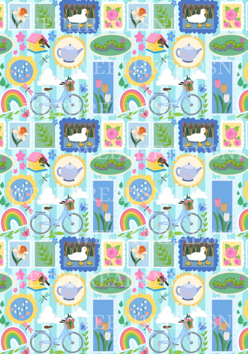 Spring Stamps - PRINT