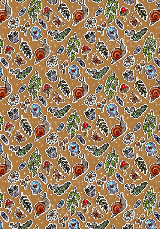Cottagecore Stickers - PRINT