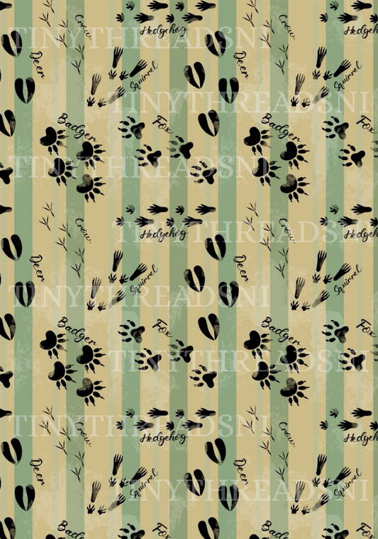 Woodland Tracks - PRINT