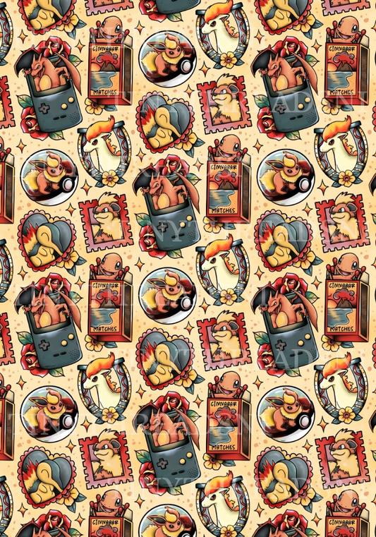 Fire Evo Tats - PRINT