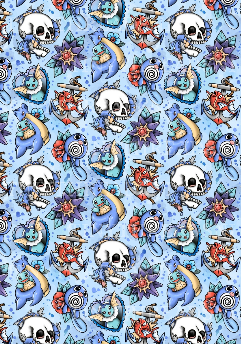 Water Evo Tats - PRINT