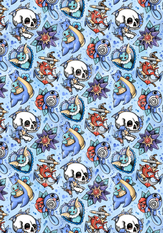 Water Evo Tats - PRINT