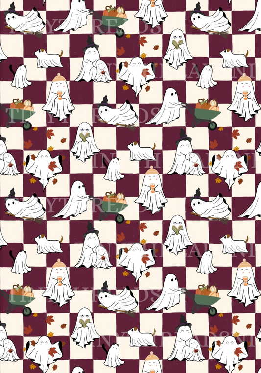 Autumnal Ghosties - PRINT