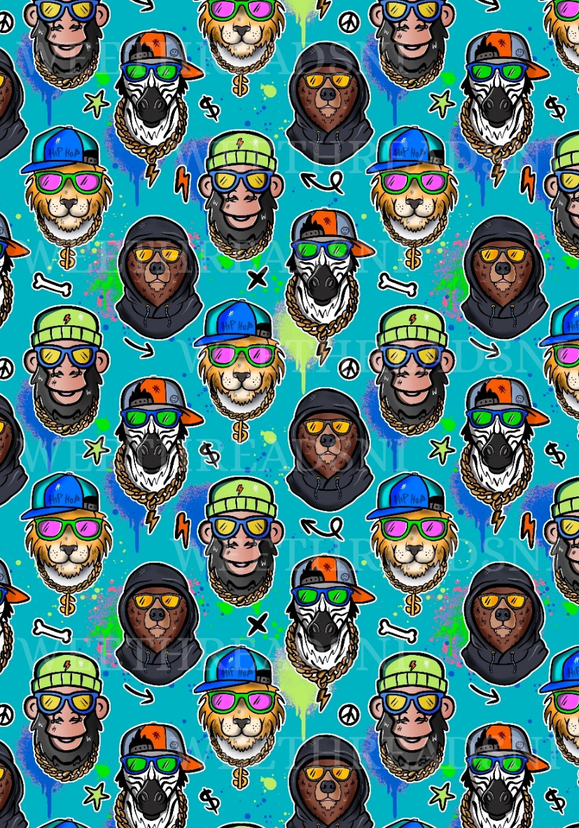 Hip Hop Animal - PRINT