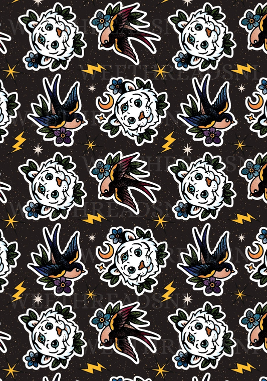 Tattoo Tiger - PRINT