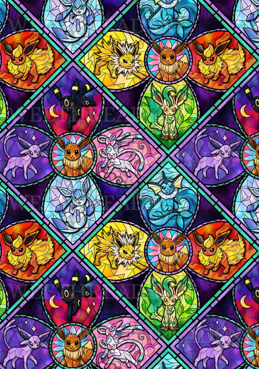 Eevee Glass - PRINT