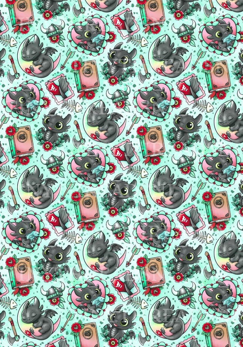 Toothless Tats - PRINT