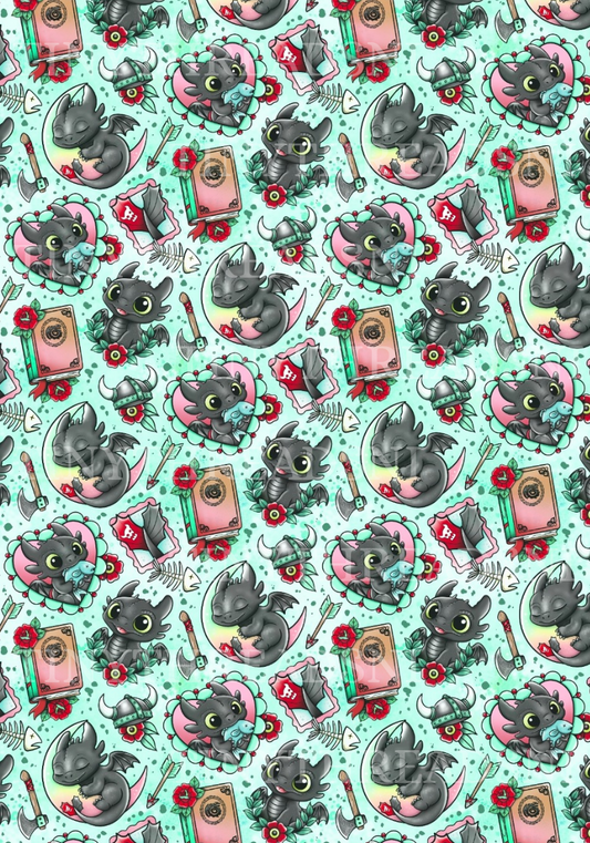 Toothless Tats - PRINT